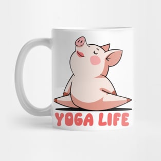 Zen Piggy - Yoga Life Mug